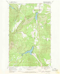 Download a high-resolution, GPS-compatible USGS topo map for Sacheen Lake, WA (1971 edition)