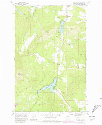 Download a high-resolution, GPS-compatible USGS topo map for Sacheen Lake, WA (1987 edition)