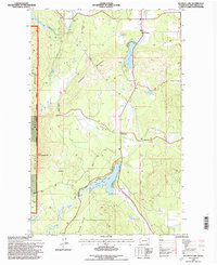 Download a high-resolution, GPS-compatible USGS topo map for Sacheen Lake, WA (1997 edition)