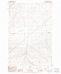 preview thumbnail of historical topo map of Douglas County, WA in 1985