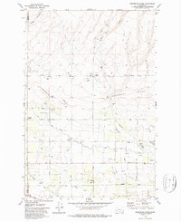 Download a high-resolution, GPS-compatible USGS topo map for Sagebrush Ridge, WA (1987 edition)