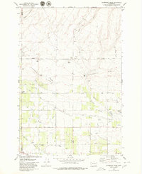 Download a high-resolution, GPS-compatible USGS topo map for Sagebrush Ridge, WA (1980 edition)