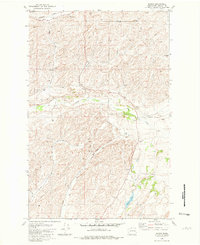 preview thumbnail of historical topo map of Lincoln County, WA in 1980