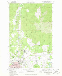 preview thumbnail of historical topo map of Skagit County, WA in 1981