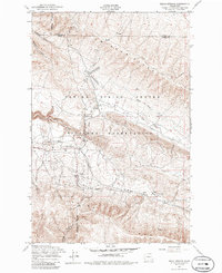 Download a high-resolution, GPS-compatible USGS topo map for Selah Springs, WA (1986 edition)