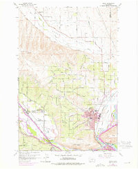 Download a high-resolution, GPS-compatible USGS topo map for Selah, WA (1975 edition)