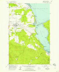 Download a high-resolution, GPS-compatible USGS topo map for Sequim, WA (1957 edition)