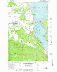 Download a high-resolution, GPS-compatible USGS topo map for Sequim, WA (1981 edition)