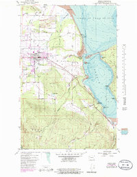 Download a high-resolution, GPS-compatible USGS topo map for Sequim, WA (1986 edition)