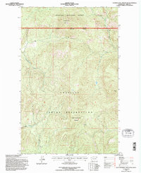 Download a high-resolution, GPS-compatible USGS topo map for Seventeenmile Mountain, WA (1996 edition)