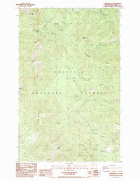 Download a high-resolution, GPS-compatible USGS topo map for Sherman Peak, WA (1985 edition)