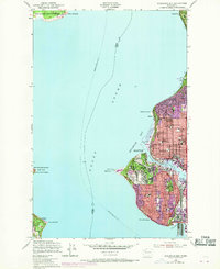 Download a high-resolution, GPS-compatible USGS topo map for Shilshole Bay, WA (1969 edition)