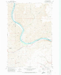 Download a high-resolution, GPS-compatible USGS topo map for Silcott, WA (1974 edition)