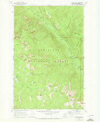 Download a high-resolution, GPS-compatible USGS topo map for Silver Falls, WA (1972 edition)