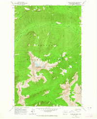 Download a high-resolution, GPS-compatible USGS topo map for Silver Star Mtn, WA (1964 edition)