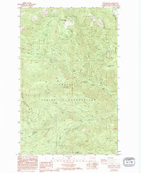 Download a high-resolution, GPS-compatible USGS topo map for Sitdown Mtn, WA (1994 edition)