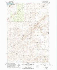 preview thumbnail of historical topo map of Walla Walla County, WA in 1991