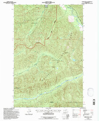 Download a high-resolution, GPS-compatible USGS topo map for Slide Peak, WA (1997 edition)