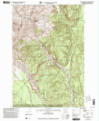 Download a high-resolution, GPS-compatible USGS topo map for Smith Creek Butte, WA (2003 edition)