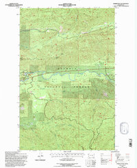 Download a high-resolution, GPS-compatible USGS topo map for Snider Peak, WA (1997 edition)