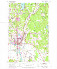preview thumbnail of historical topo map of Snohomish, WA in 1953