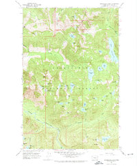 Download a high-resolution, GPS-compatible USGS topo map for Snoqualmie Lake, WA (1974 edition)