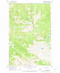 Download a high-resolution, GPS-compatible USGS topo map for Snowking Mtn, WA (1966 edition)