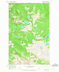 Download a high-resolution, GPS-compatible USGS topo map for Snowking Mtn, WA (1968 edition)
