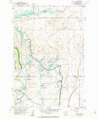 Download a high-resolution, GPS-compatible USGS topo map for Soda Lake, WA (1963 edition)