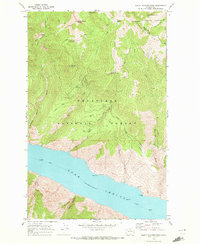 Download a high-resolution, GPS-compatible USGS topo map for South Navarre Peak, WA (1972 edition)