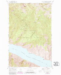 Download a high-resolution, GPS-compatible USGS topo map for South Navarre Peak, WA (1987 edition)