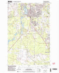 Download a high-resolution, GPS-compatible USGS topo map for Spanaway, WA (2003 edition)