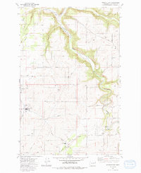 Download a high-resolution, GPS-compatible USGS topo map for Spangle East, WA (1992 edition)