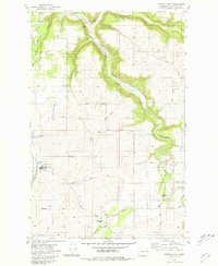 Download a high-resolution, GPS-compatible USGS topo map for Spangle East, WA (1981 edition)