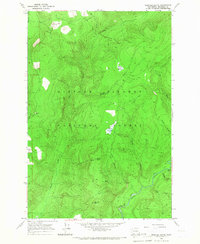 Download a high-resolution, GPS-compatible USGS topo map for Spencer Butte, WA (1967 edition)