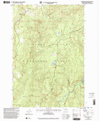 Download a high-resolution, GPS-compatible USGS topo map for Spencer Butte, WA (2003 edition)