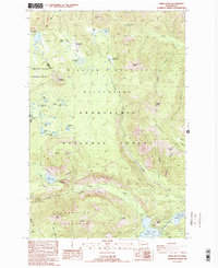 Download a high-resolution, GPS-compatible USGS topo map for Spiral Butte, WA (1989 edition)