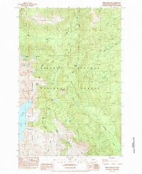 preview thumbnail of historical topo map of Skamania County, WA in 1984