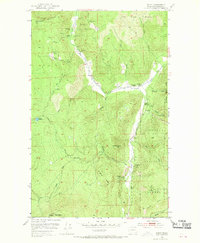 Download a high-resolution, GPS-compatible USGS topo map for Spirit, WA (1970 edition)