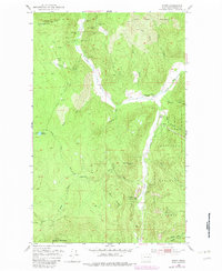 Download a high-resolution, GPS-compatible USGS topo map for Spirit, WA (1982 edition)