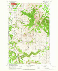 Download a high-resolution, GPS-compatible USGS topo map for Spokane SE, WA (1964 edition)
