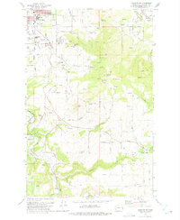 Download a high-resolution, GPS-compatible USGS topo map for Spokane SE, WA (1975 edition)