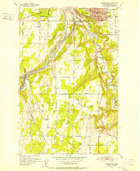Download a high-resolution, GPS-compatible USGS topo map for Spokane SW, WA (1952 edition)