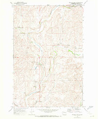 Download a high-resolution, GPS-compatible USGS topo map for Sprague Lake NE, WA (1972 edition)