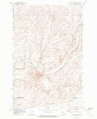 Download a high-resolution, GPS-compatible USGS topo map for Sprague Lake SW, WA (1972 edition)