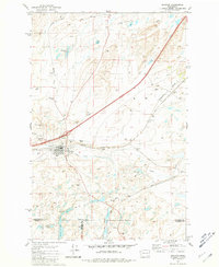 Download a high-resolution, GPS-compatible USGS topo map for Sprague, WA (1981 edition)