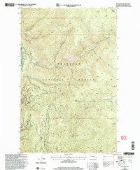 Download a high-resolution, GPS-compatible USGS topo map for Spur Peak, WA (2004 edition)