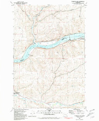Download a high-resolution, GPS-compatible USGS topo map for Starbuck East, WA (1981 edition)