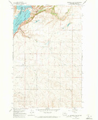 preview thumbnail of historical topo map of Grant County, WA in 1968