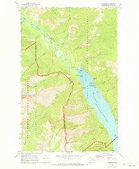 Download a high-resolution, GPS-compatible USGS topo map for Stehekin, WA (1973 edition)